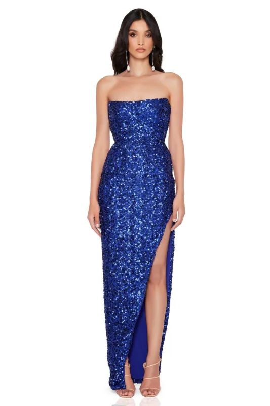 Revel Strapless Gown sold by Nookie