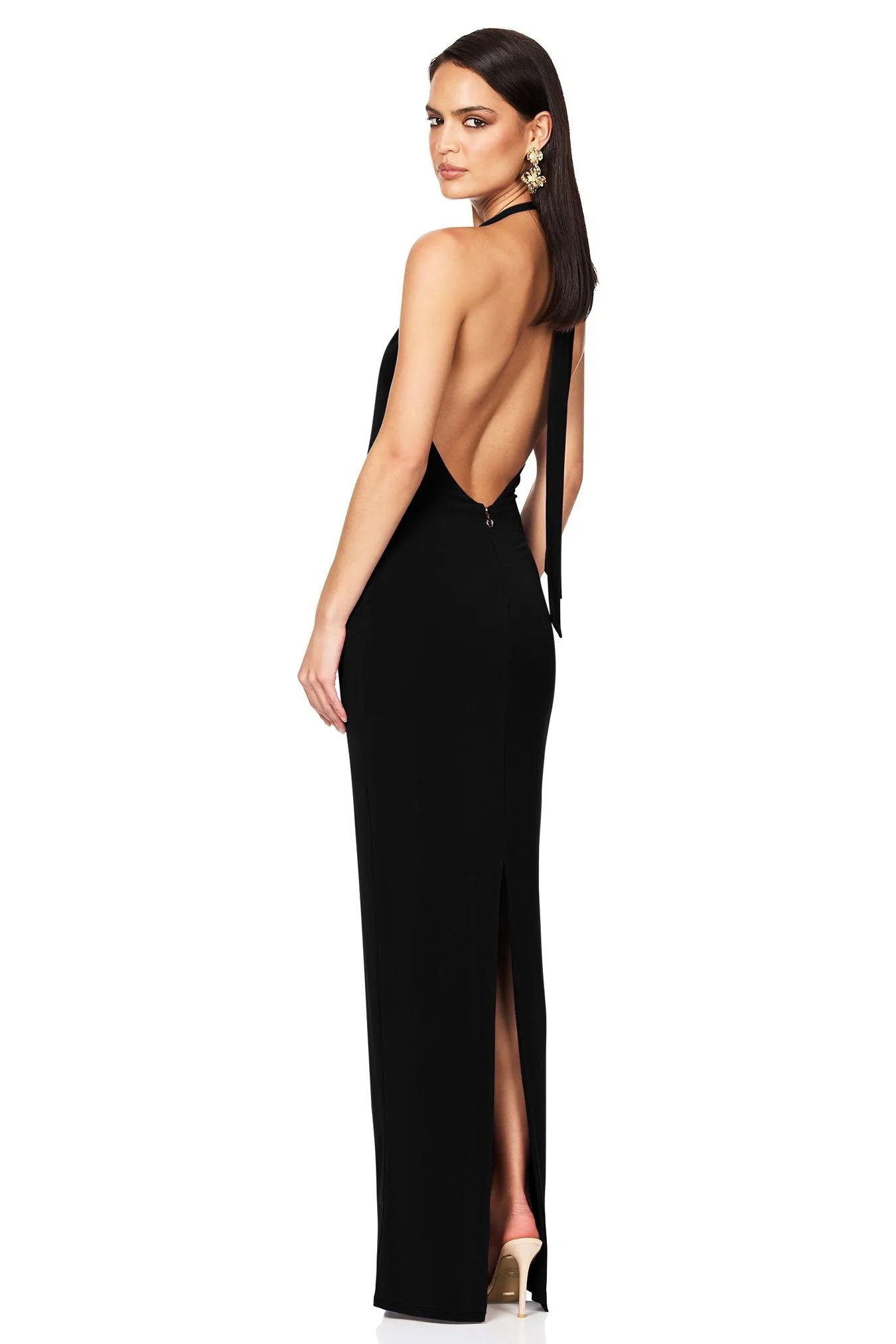 Empire Halter Gown sold by Nookie product image thumbnail 5