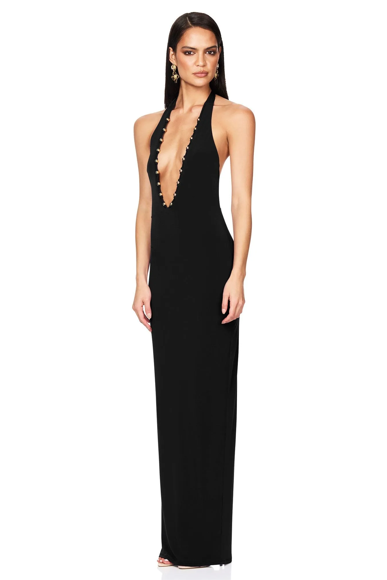 Empire Halter Gown sold by Nookie product image thumbnail 3