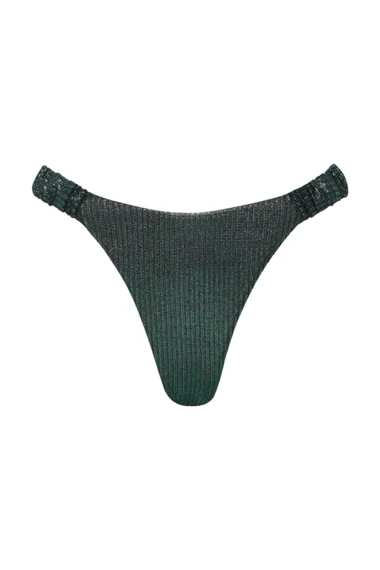 RHIANNON RIB SCRUNCHIE THONG sold by Nookie