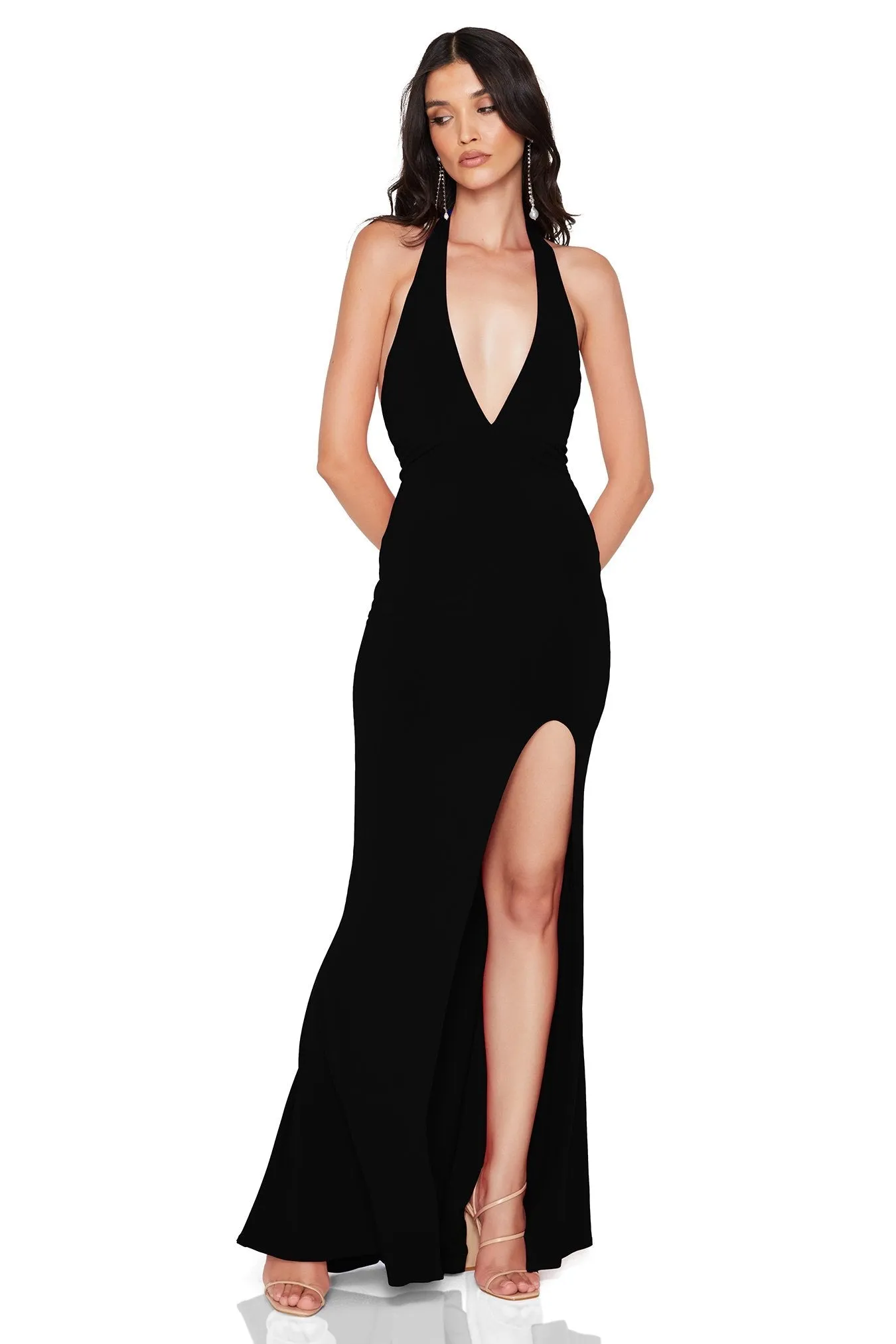 ILLEGAL SIDE SPLIT GOWN sold by Nookie product image thumbnail 3