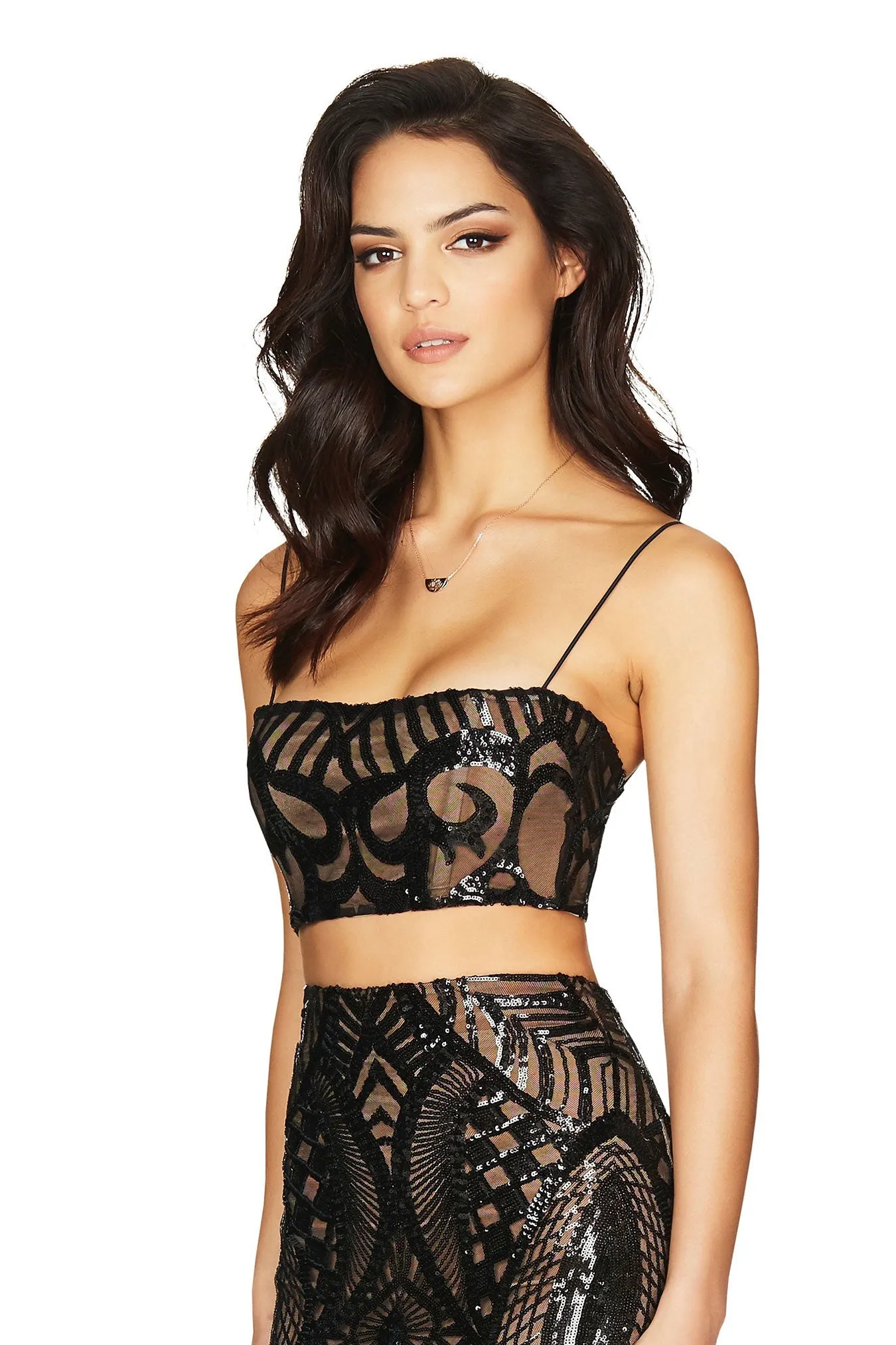 MON CHERIE SEQUIN CROP sold by Nookie product image thumbnail 3