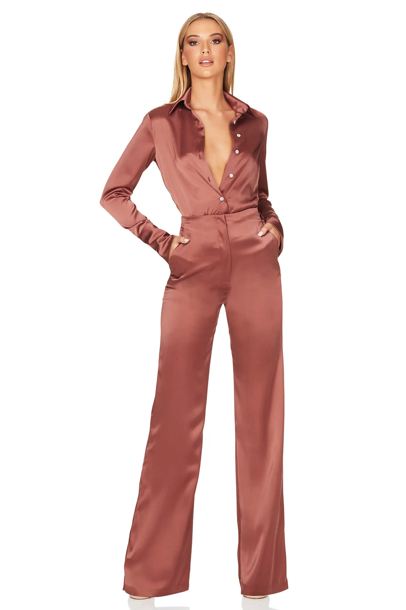 SASHA SATIN PANTS sold by Nookie product image thumbnail 2