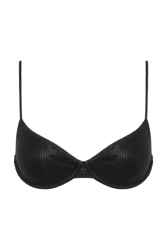 RHIANNON RIB DEMI CUP BRA sold by Nookie