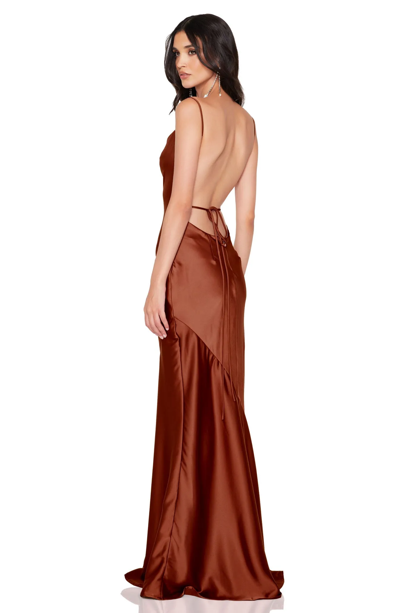 Entice Drape Gown sold by Nookie product image thumbnail 3