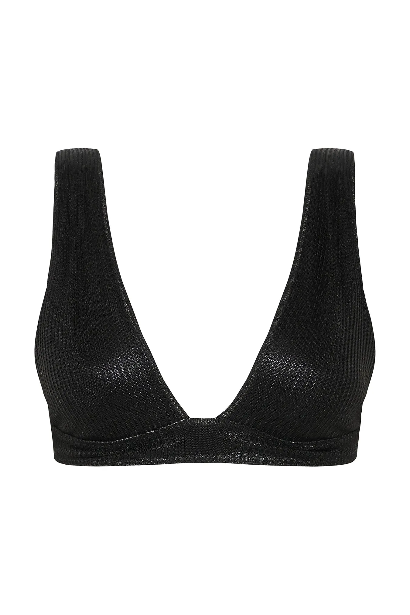 RHIANNON RIB PLUNGE TOP sold by Nookie