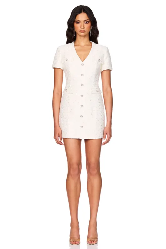 Tarsha Tweed Mini Dress sold by Nookie