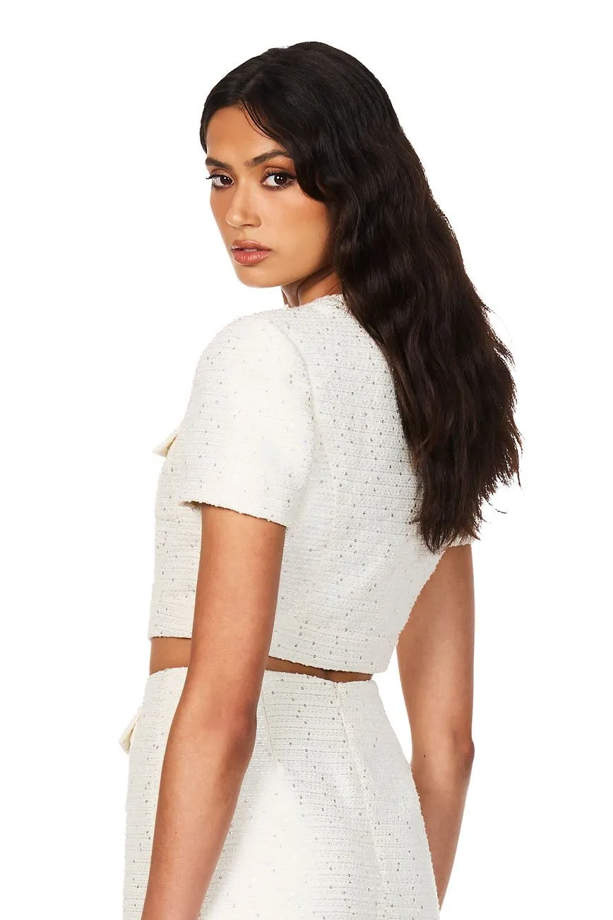 Tarsha Tweed Crop sold by Nookie product image thumbnail 4