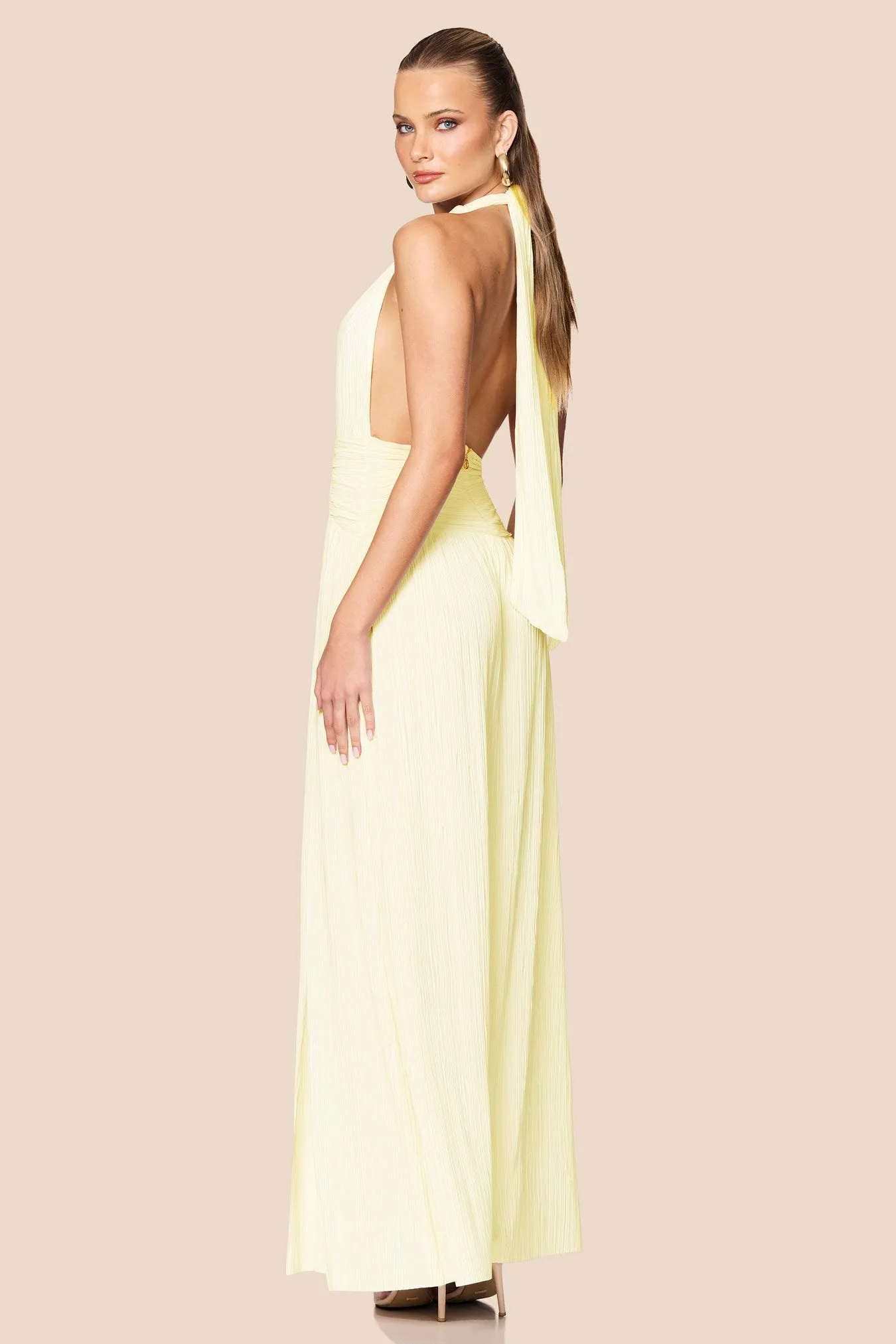 Desiree Halter Gown sold by Nookie product image thumbnail 3
