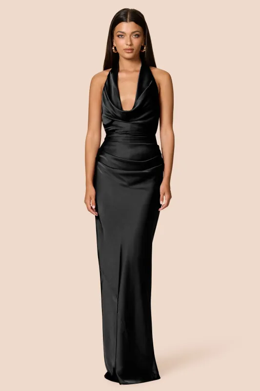 Penelope Drape Gown sold by Nookie