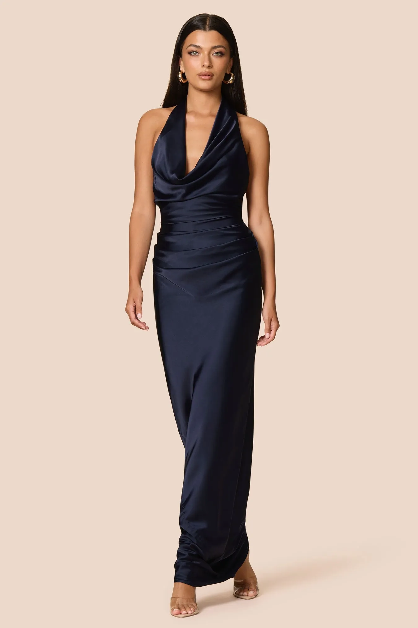Penelope Drape Gown sold by Nookie product image thumbnail 4