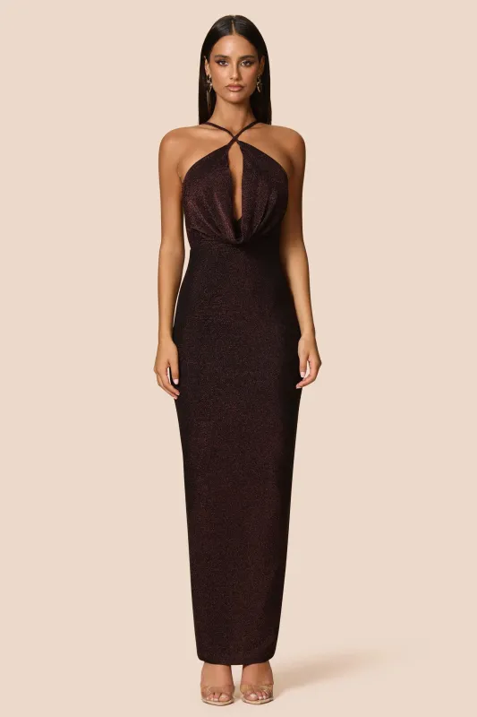 Bianca 2Way Halter Gown sold by Nookie