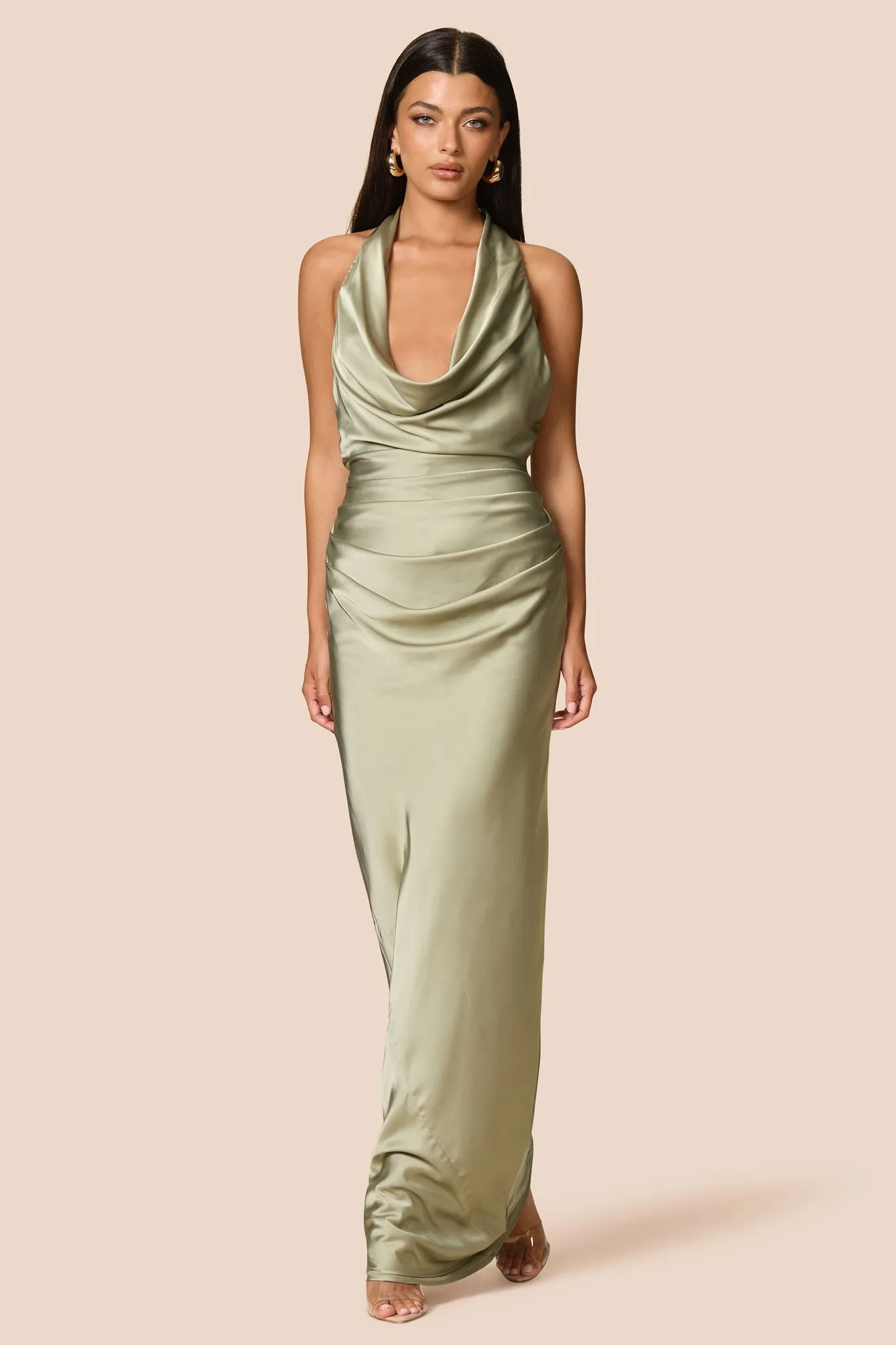 Penelope Drape Gown sold by Nookie product image thumbnail 4