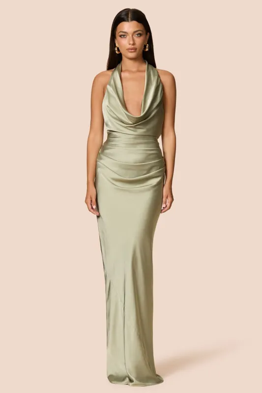 Penelope Drape Gown sold by Nookie
