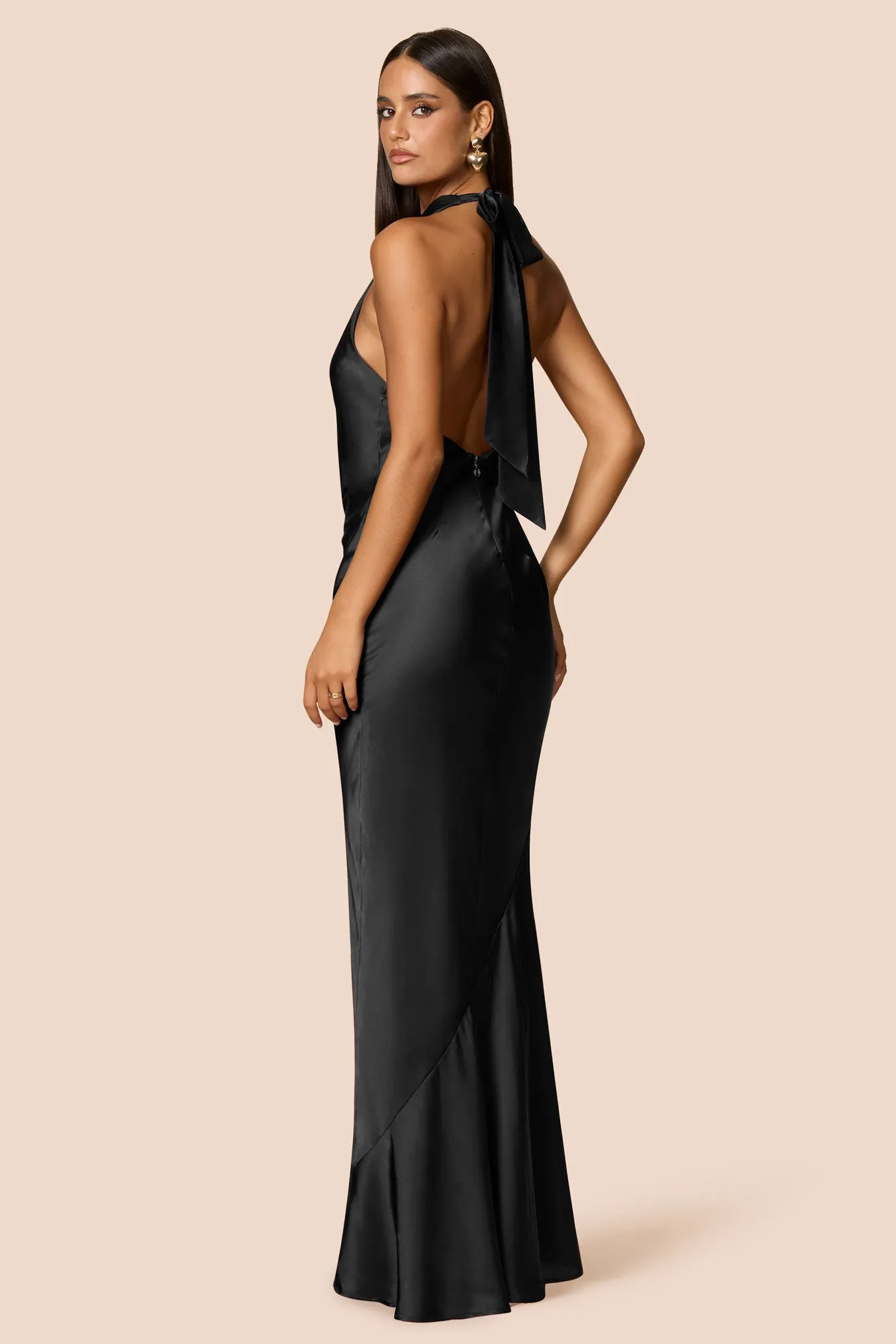 Penelope Halter Gown sold by Nookie product image thumbnail 3