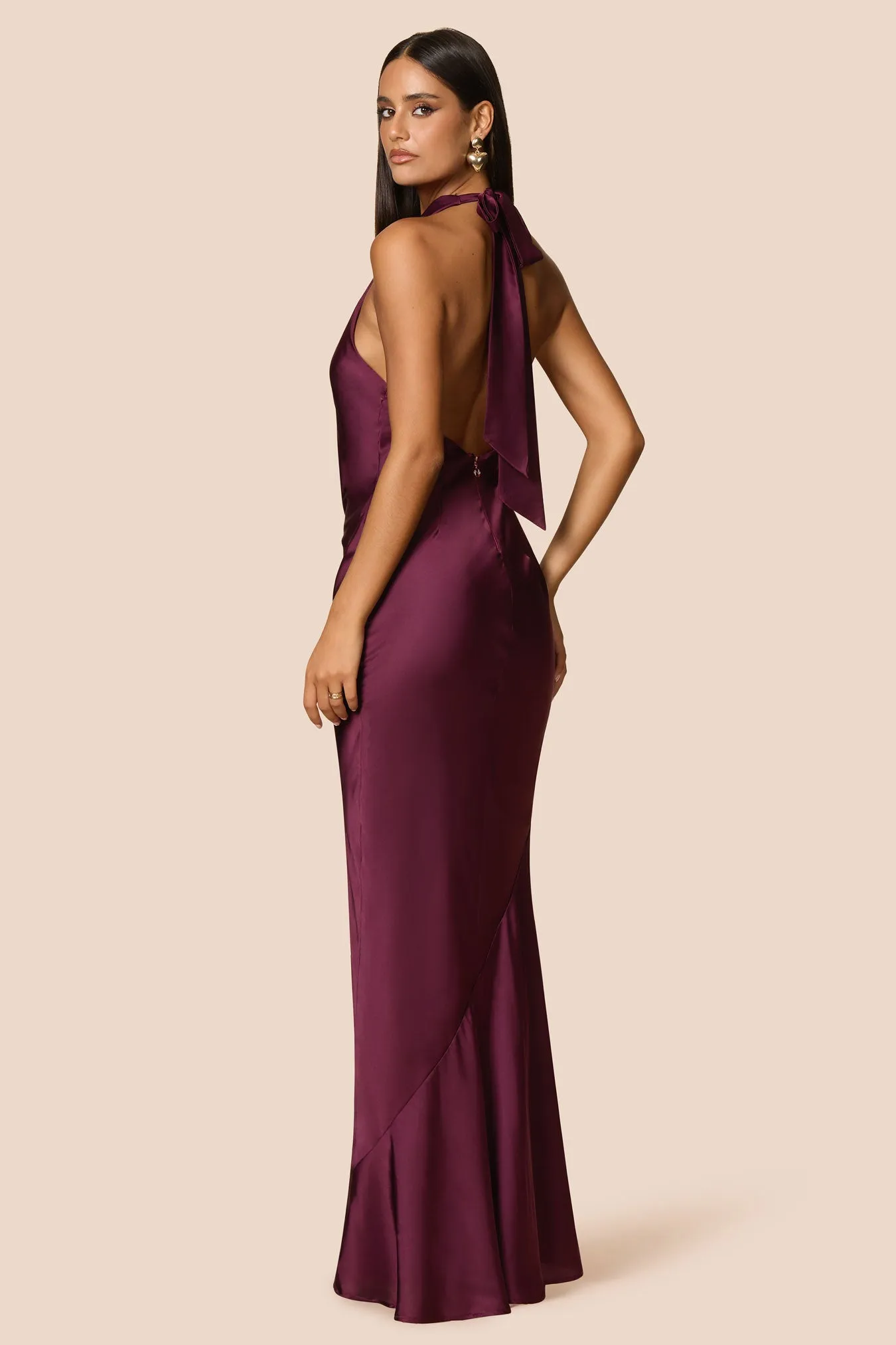 Penelope Halter Gown sold by Nookie product image thumbnail 3