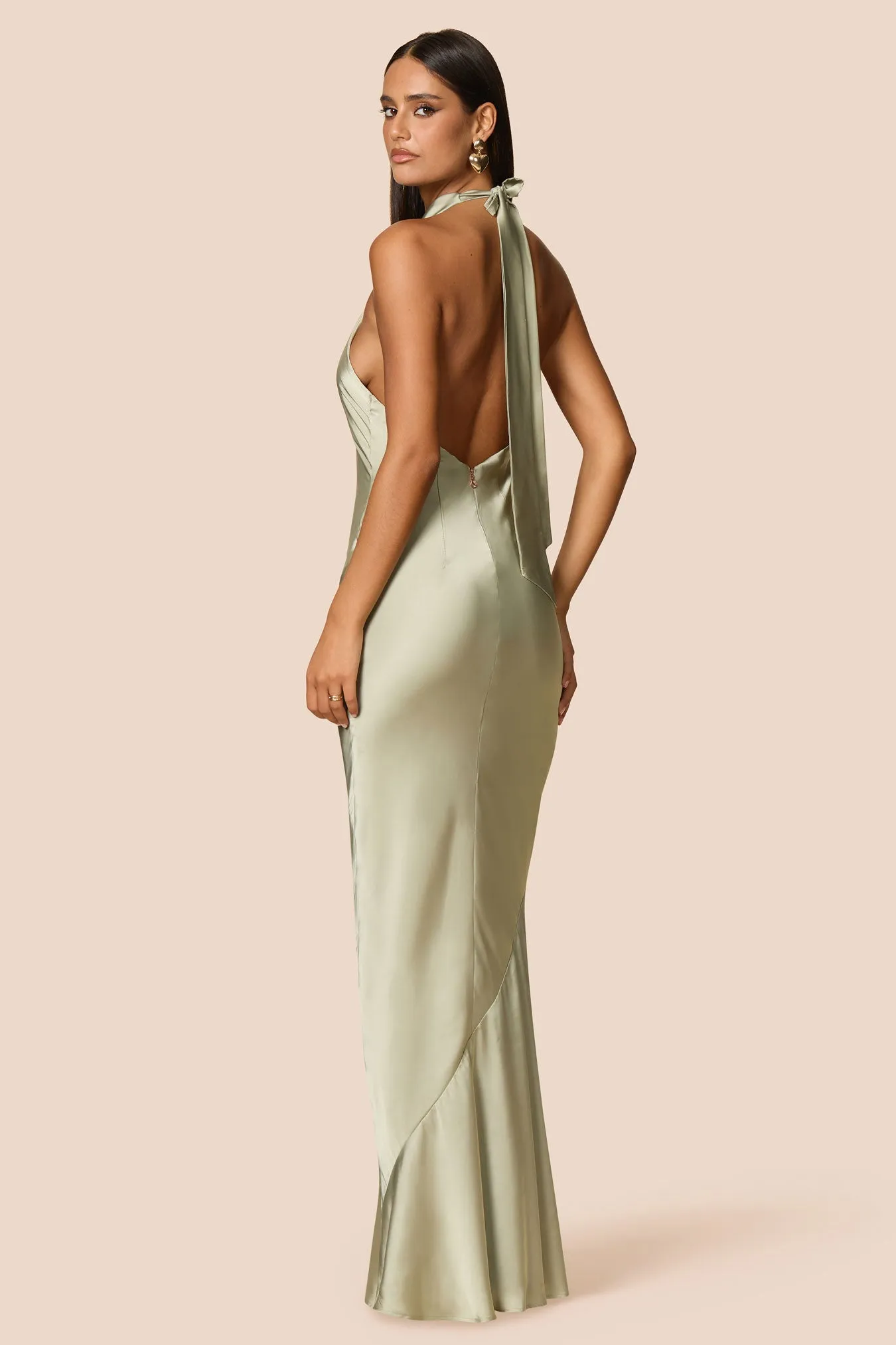 Penelope Halter Gown sold by Nookie product image thumbnail 3