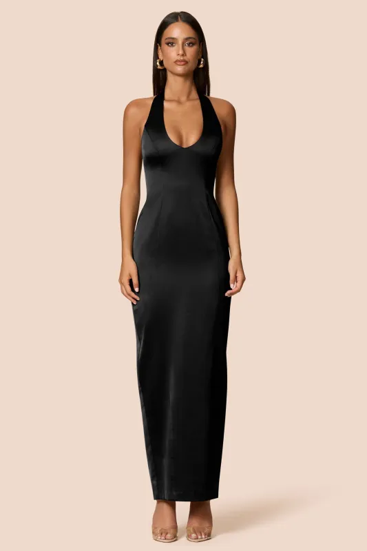Sabine Satin Maxi sold by Nookie