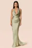 Penelope Drape Gown With Train sold by Nookie