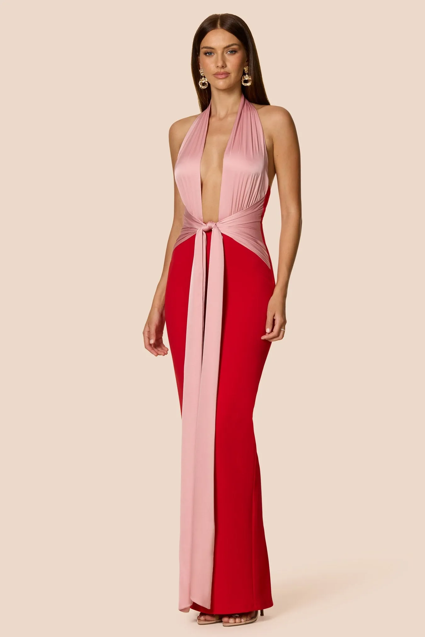 Chiara Halter Gown sold by Nookie product image thumbnail 2