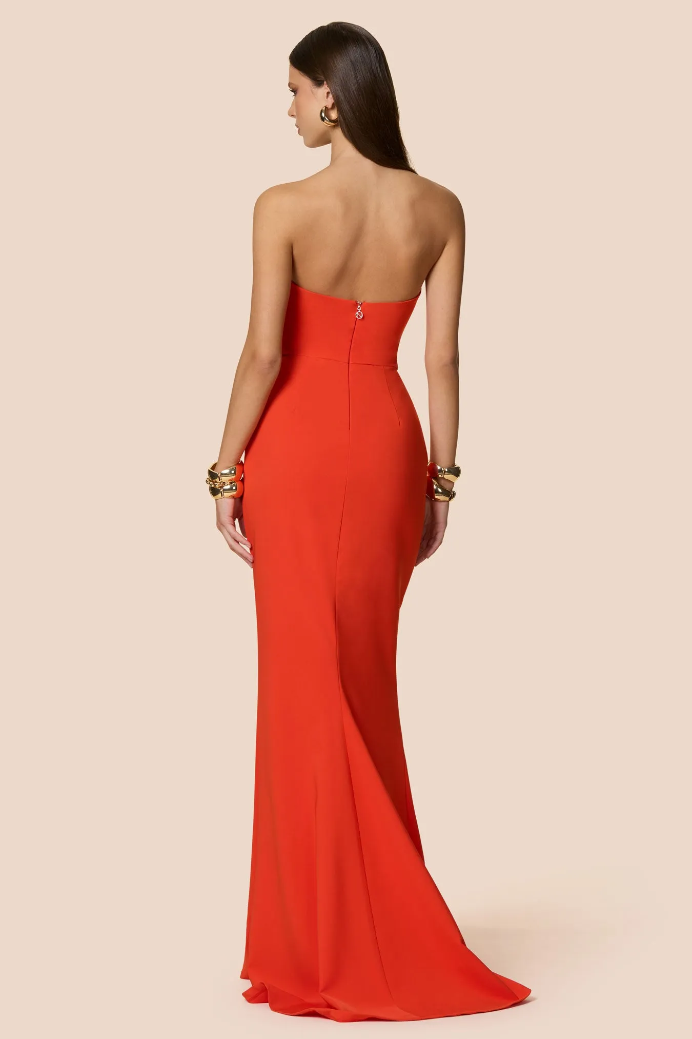 Aaliyah Strapless Gown sold by Nookie product image thumbnail 4