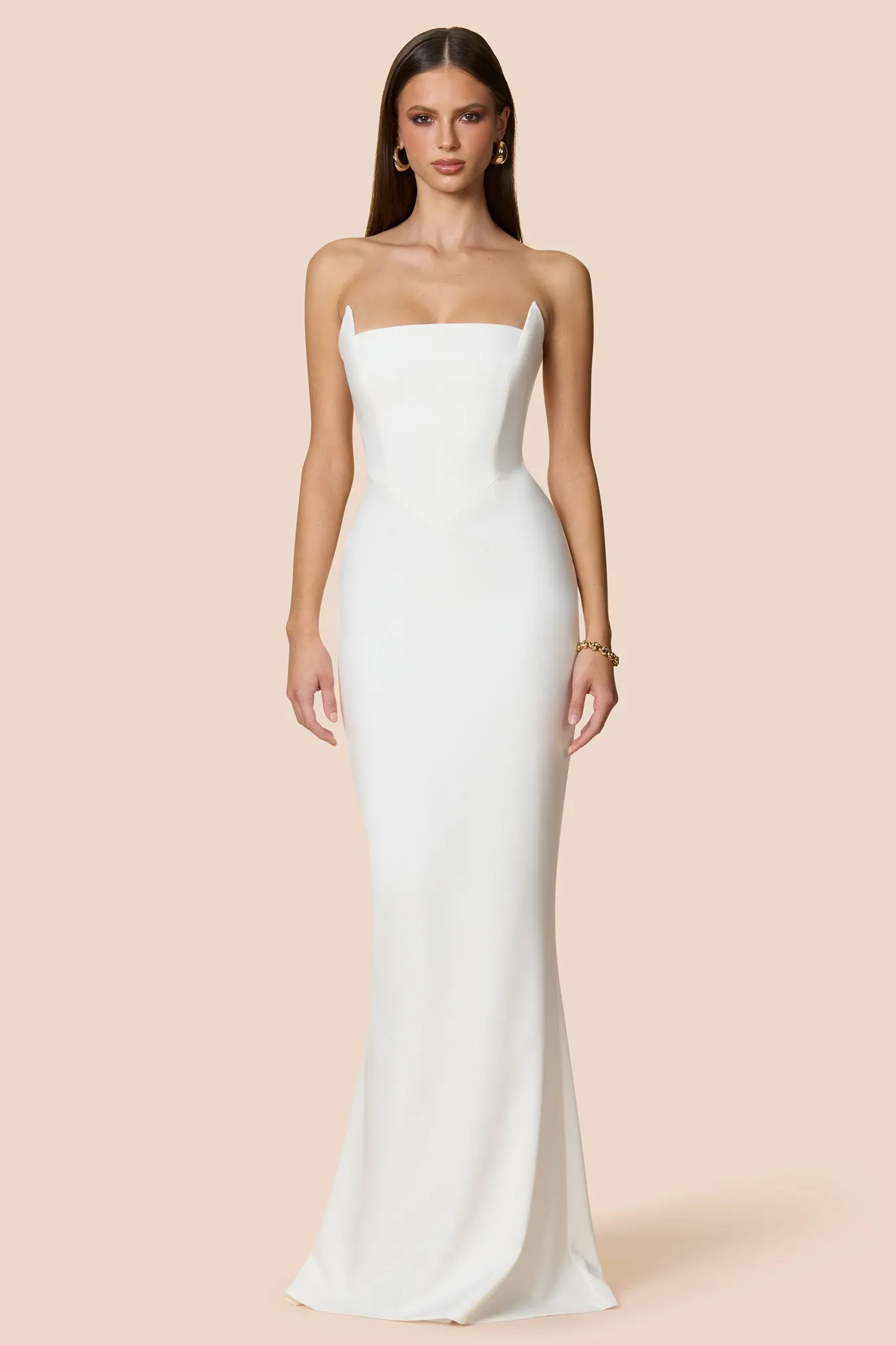 Aaliyah Strapless Gown sold by Nookie