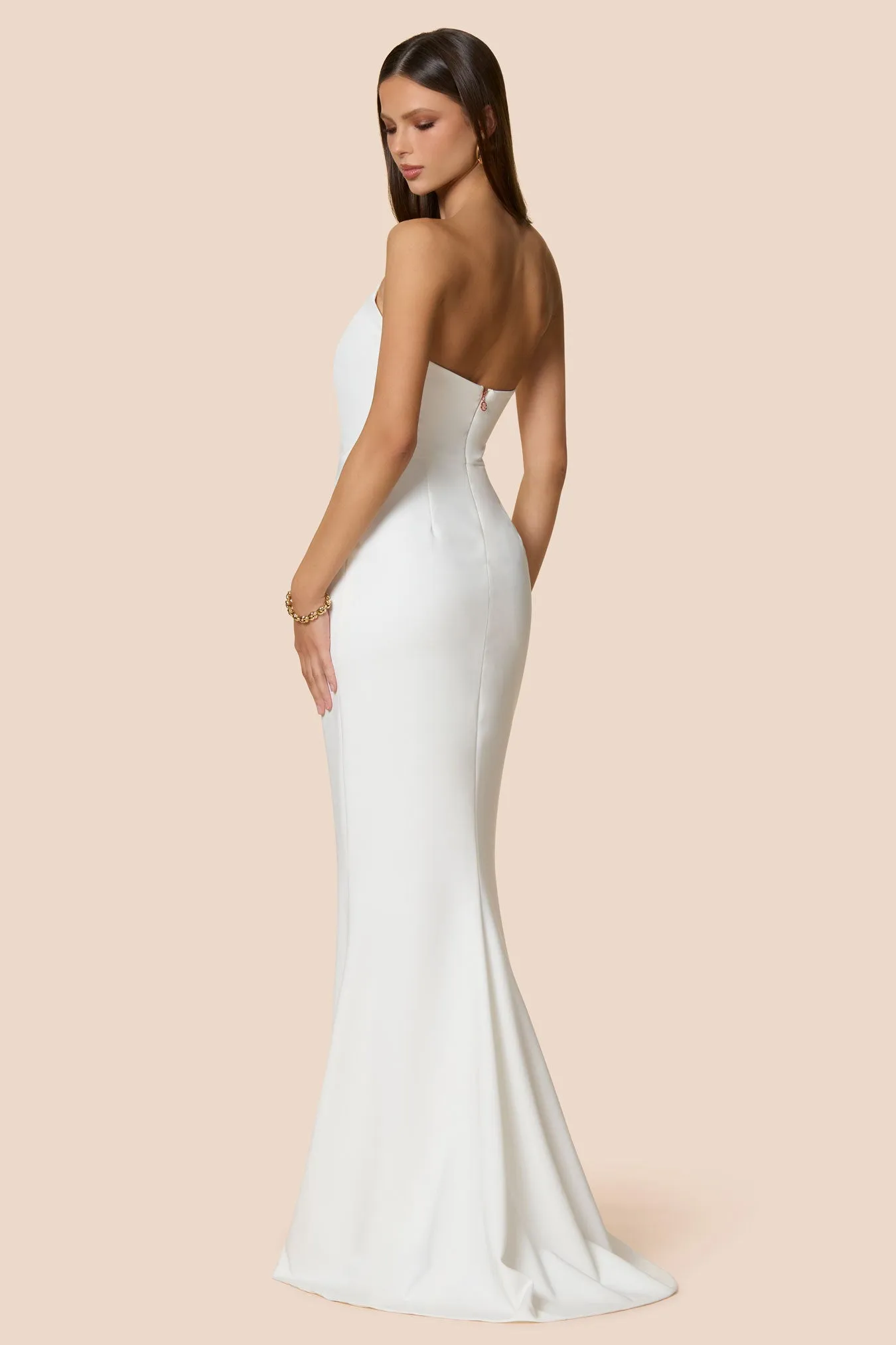 Aaliyah Strapless Gown sold by Nookie product image thumbnail 3