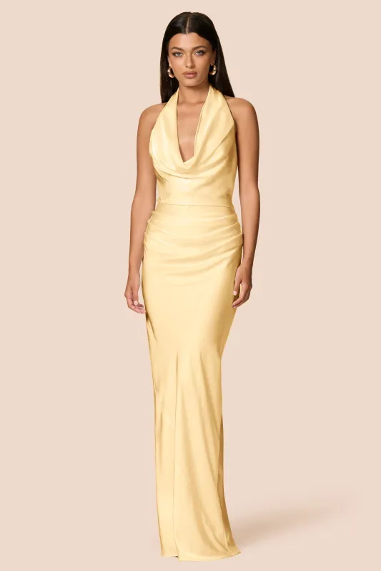 Penelope Drape Gown sold by Nookie