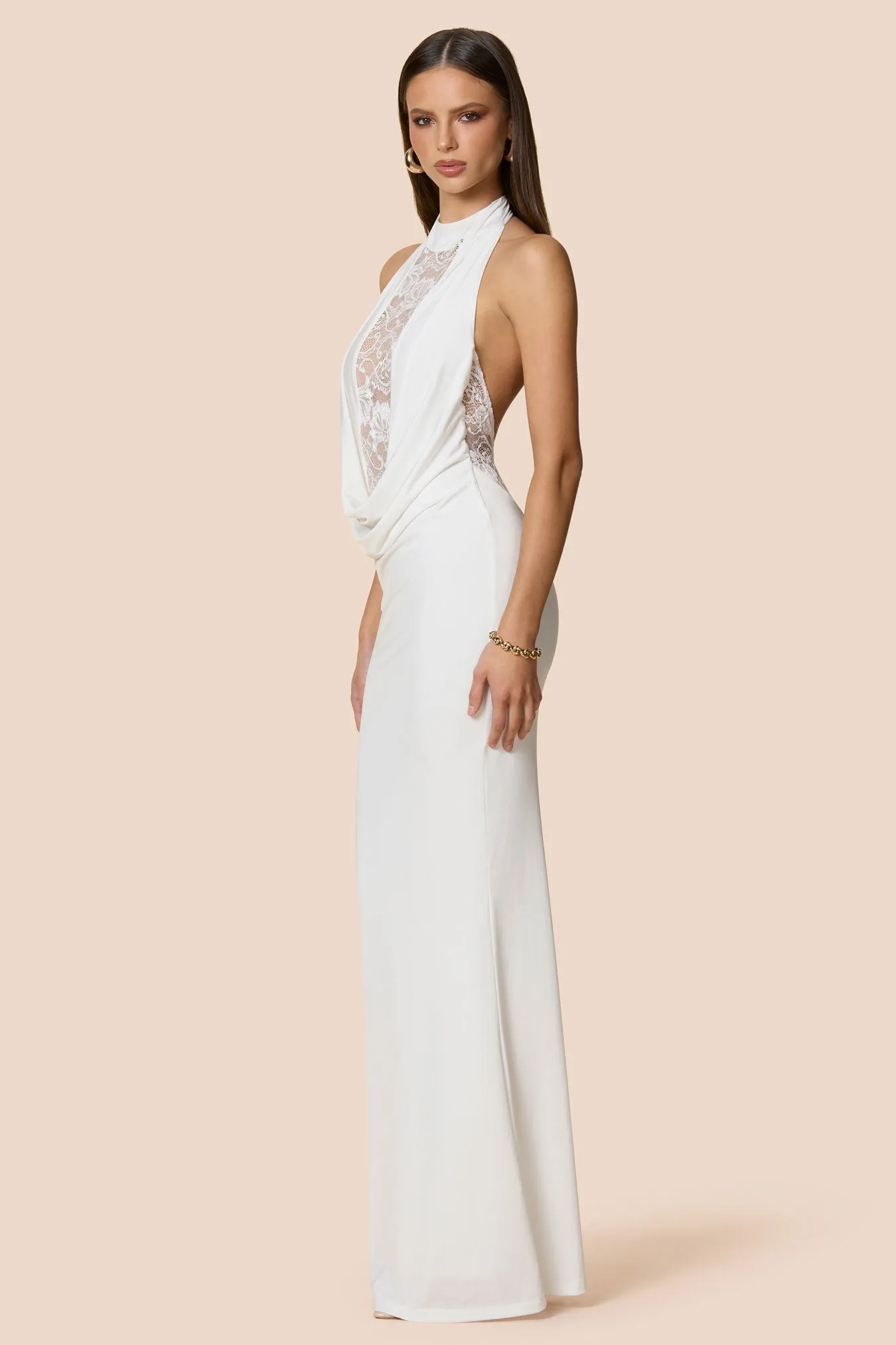 Rhianna Halter Gown sold by Nookie product image thumbnail 2