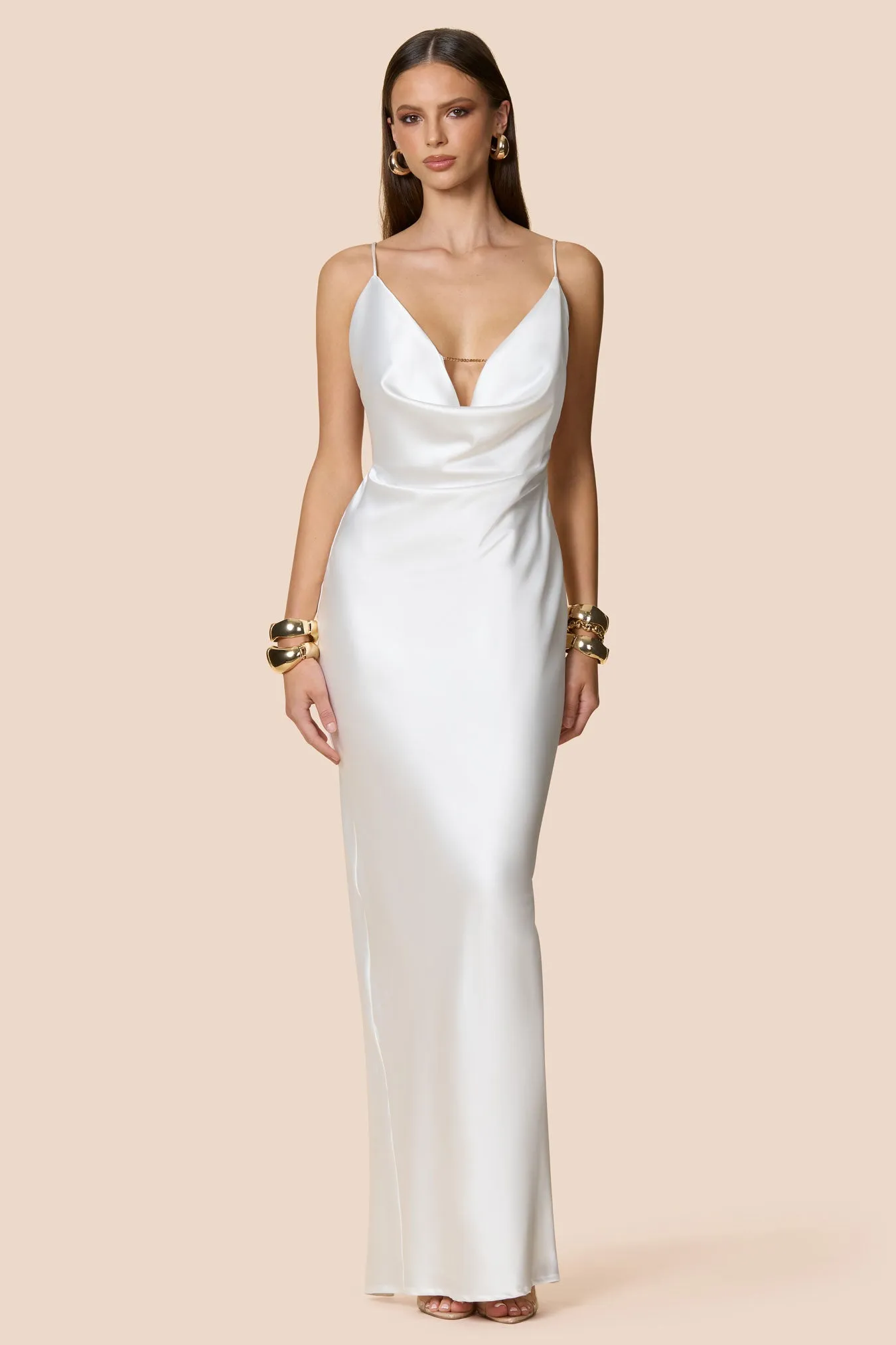 Valerie Cowl Gown sold by Nookie