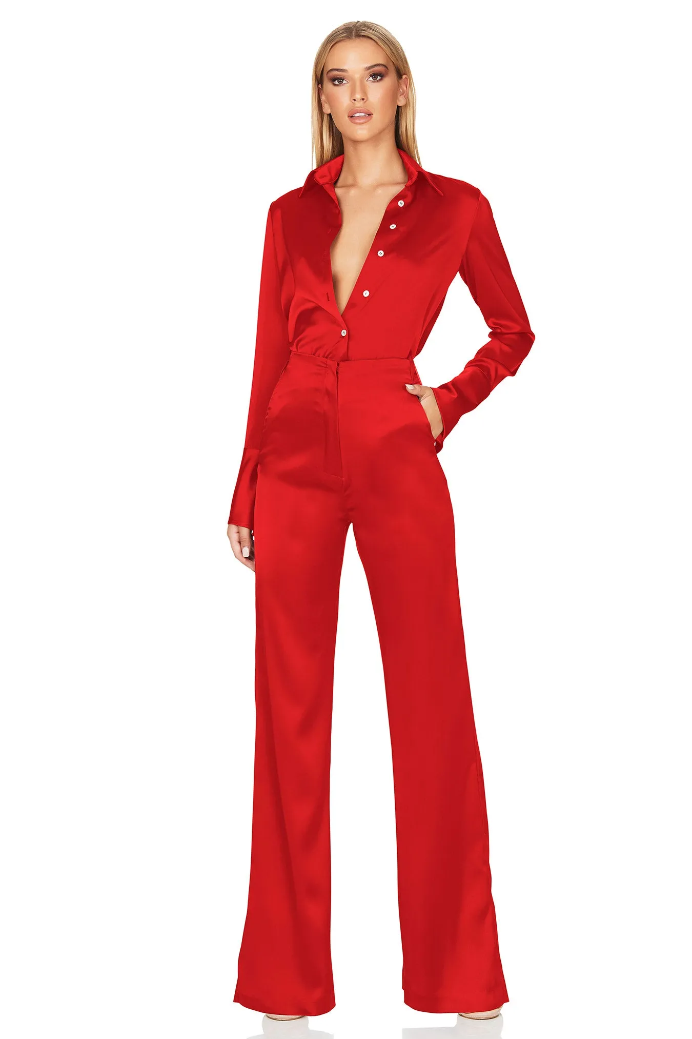 SASHA SATIN PANTS sold by Nookie product image thumbnail 2