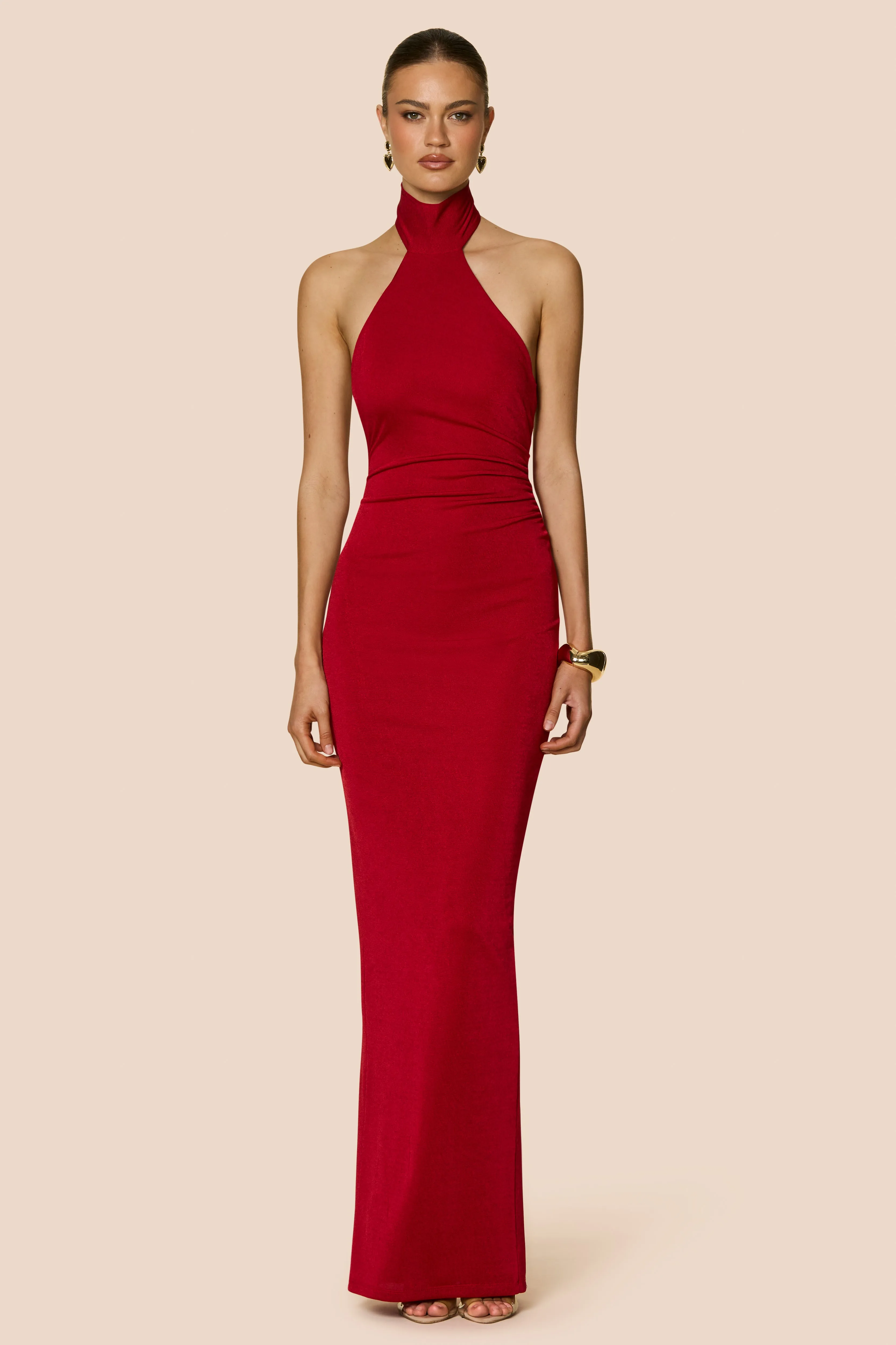 Crush Halter Gown sold by Nookie product image thumbnail 2