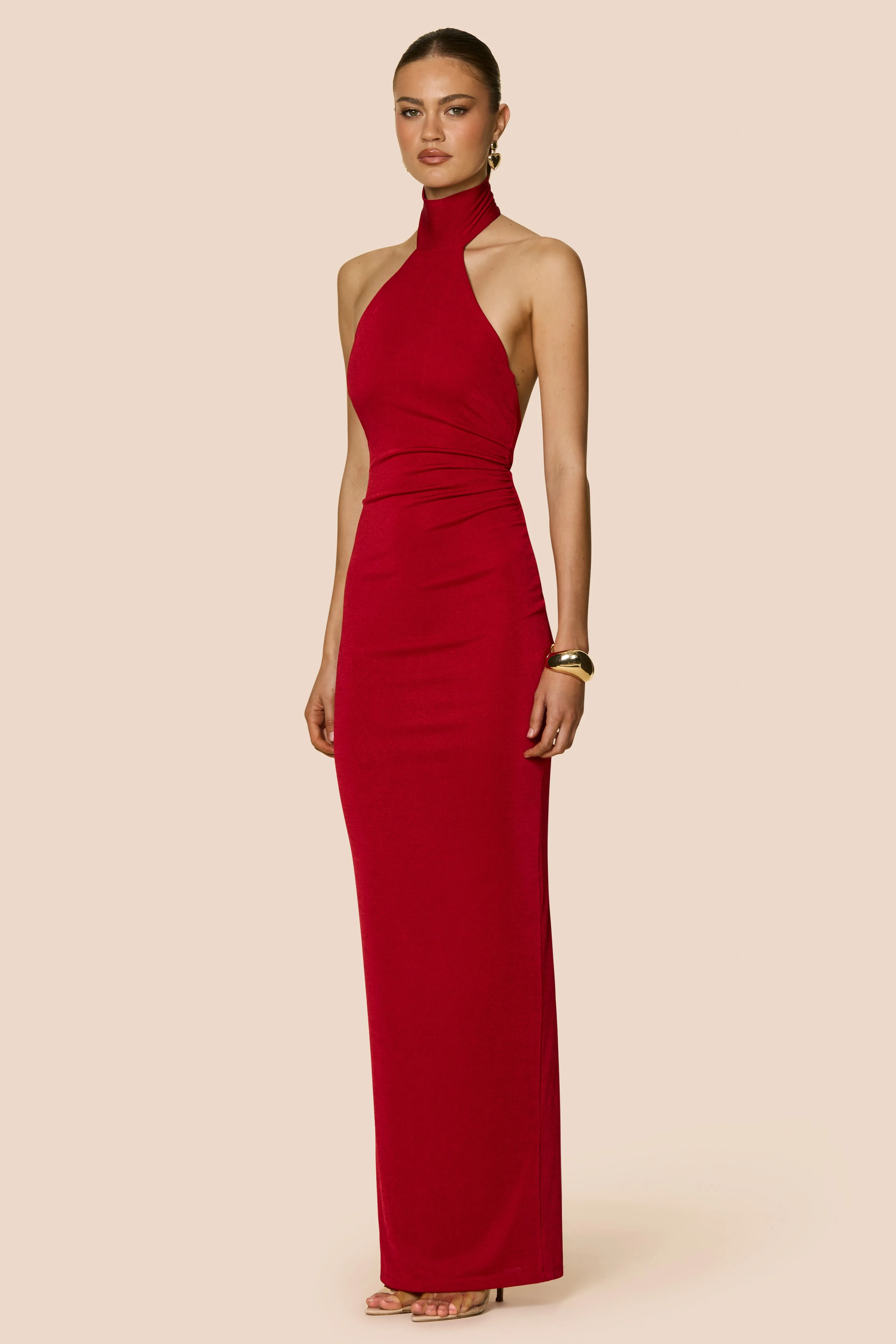 Crush Halter Gown sold by Nookie product image thumbnail 3