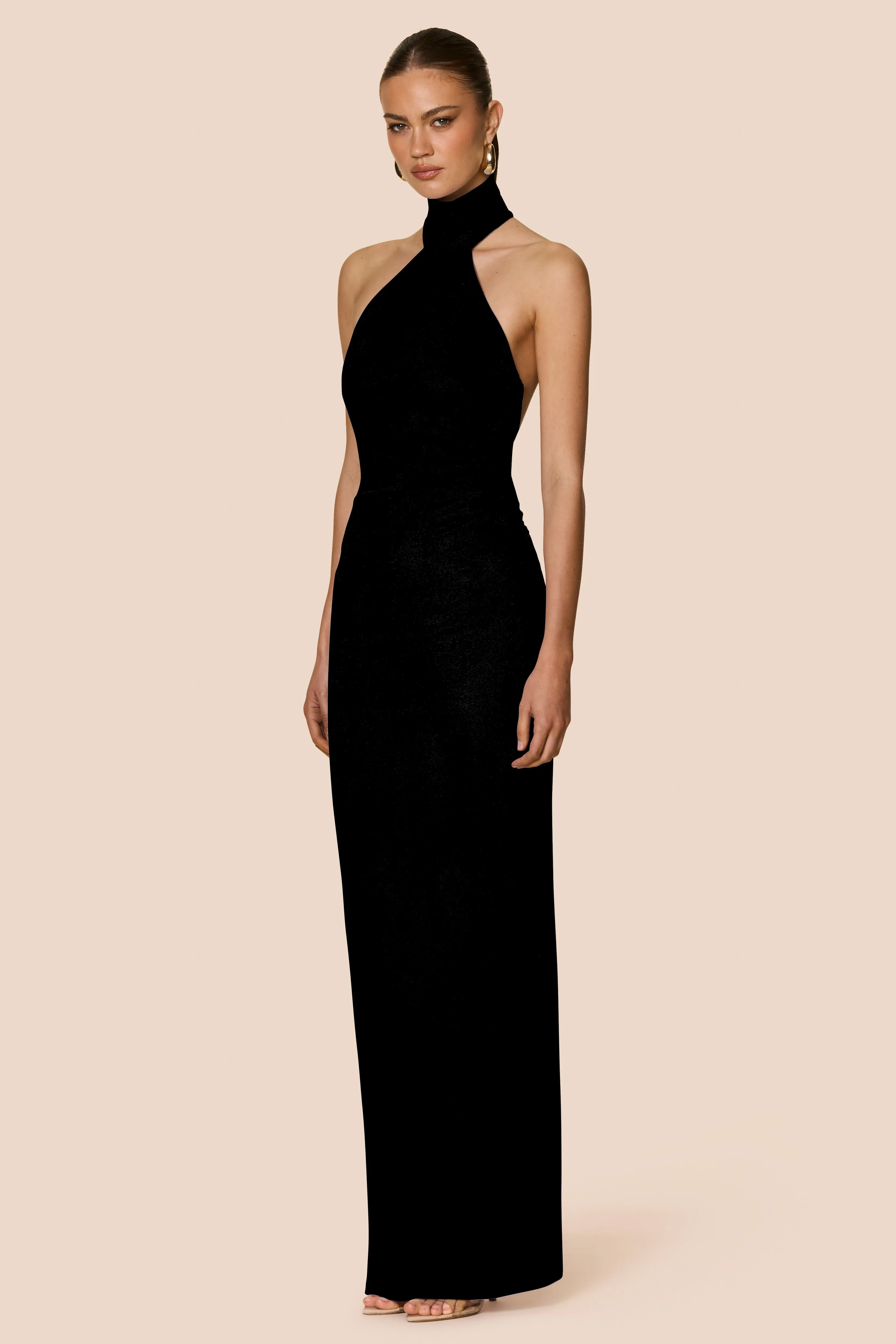 Crush Halter Gown sold by Nookie product image thumbnail 2