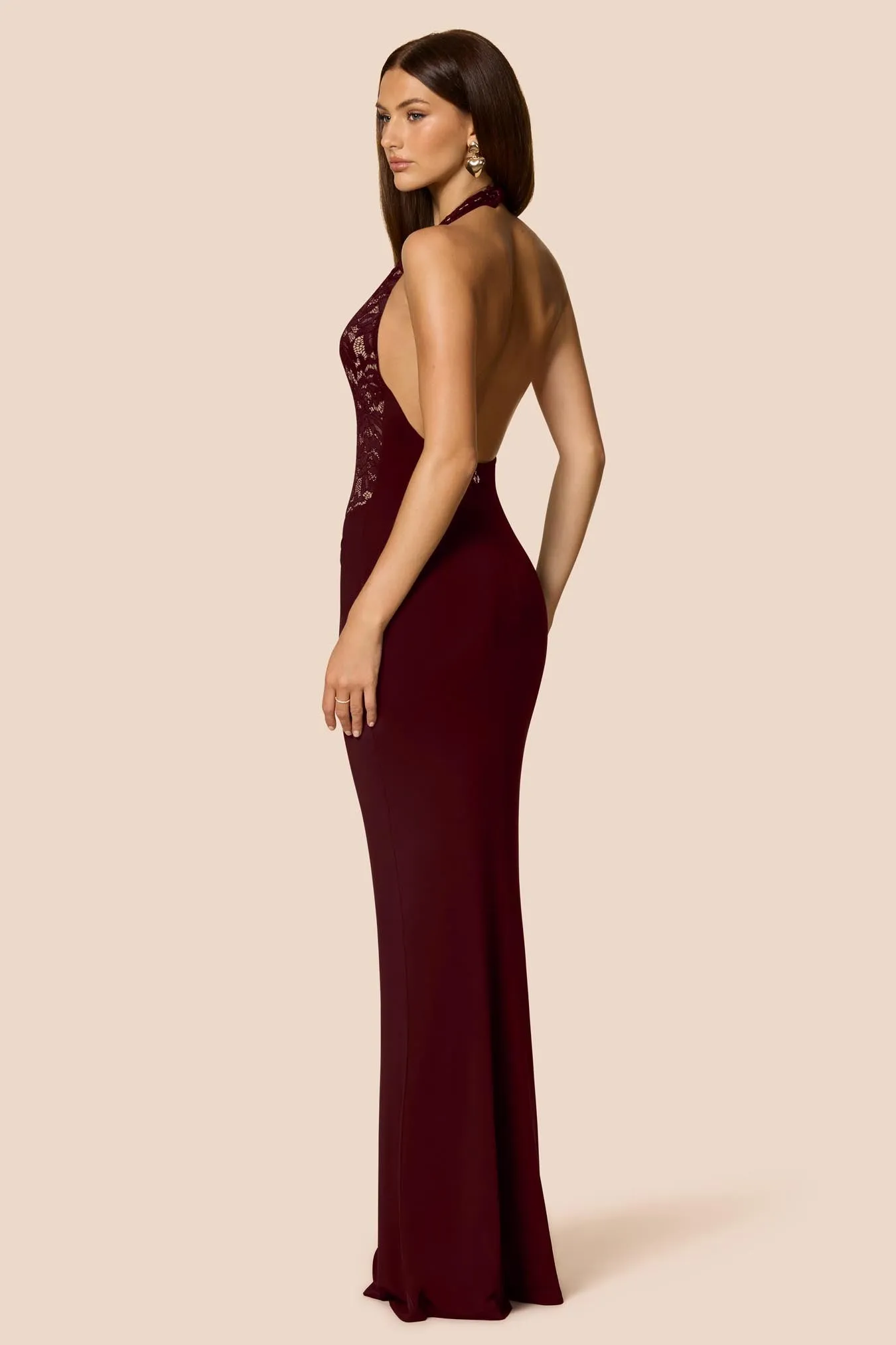 Lennox Halter Gown sold by Nookie product image thumbnail 3