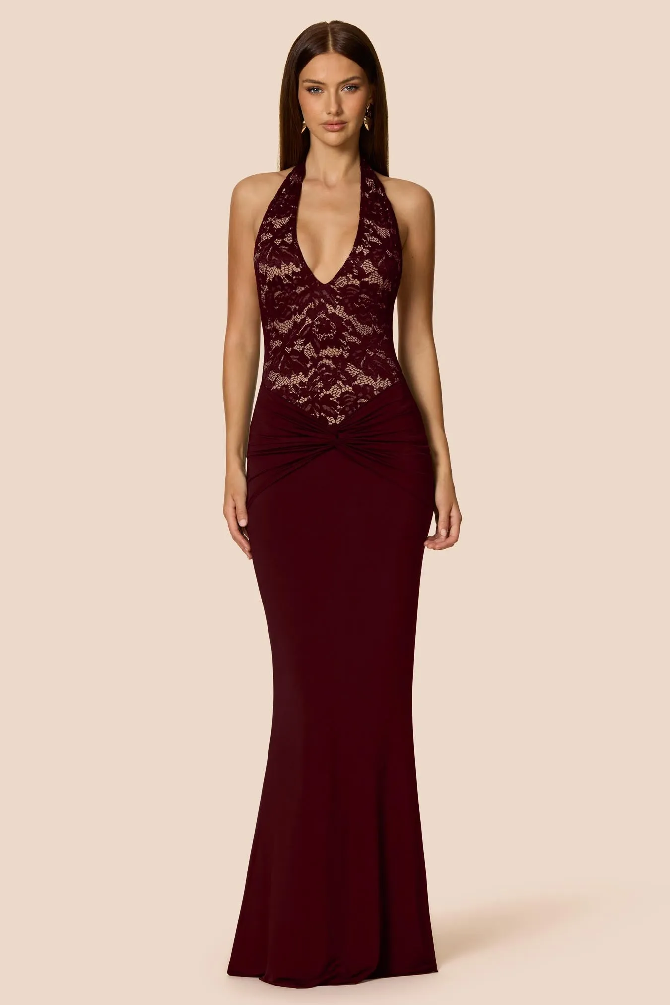 Lennox Halter Gown sold by Nookie