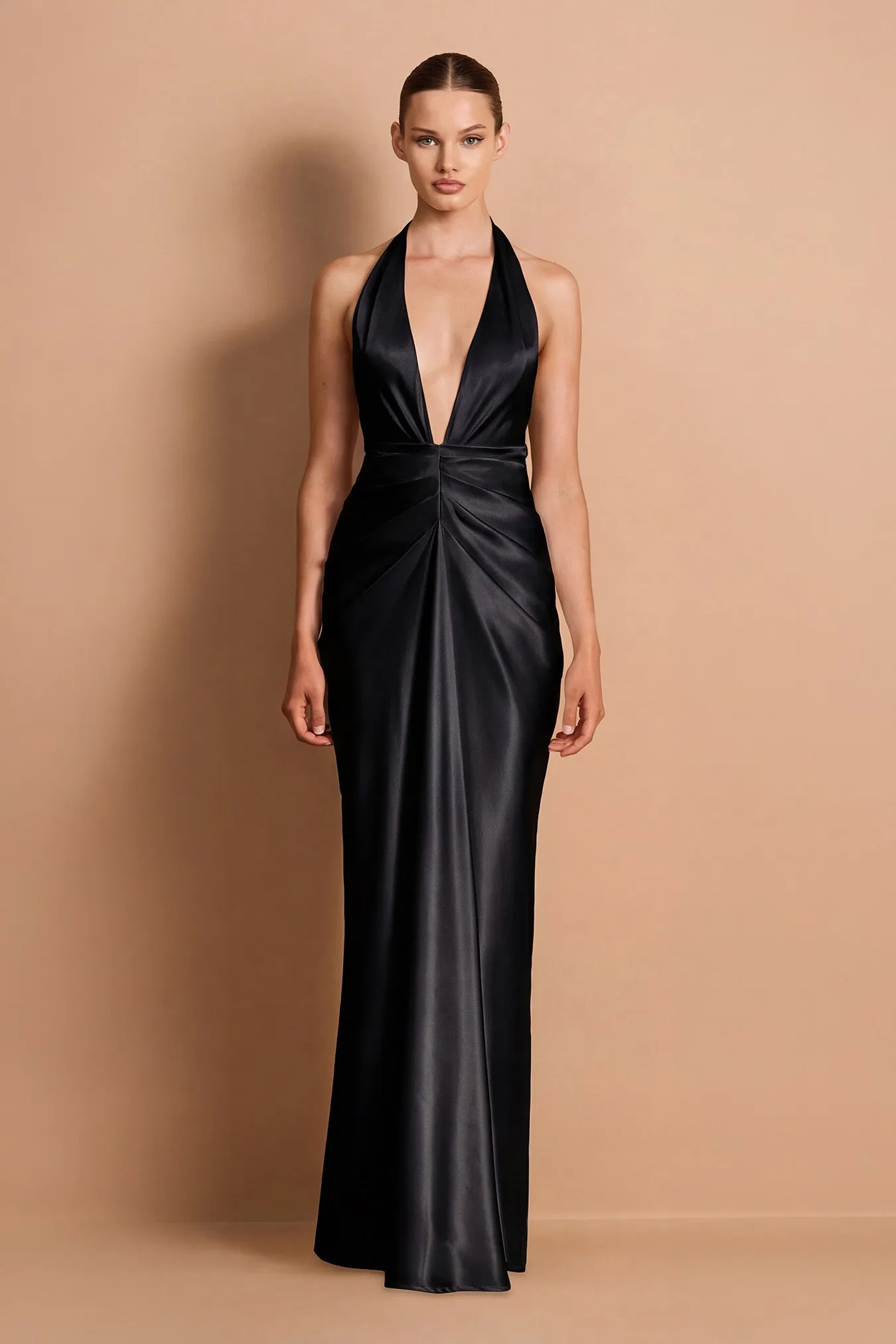 Harlow Plunge Gown sold by Nookie