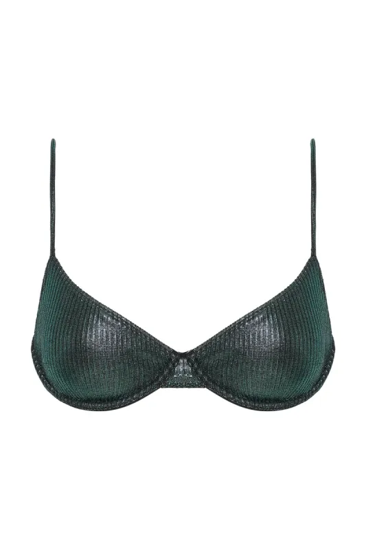 RHIANNON RIB DEMI CUP BRA sold by Nookie