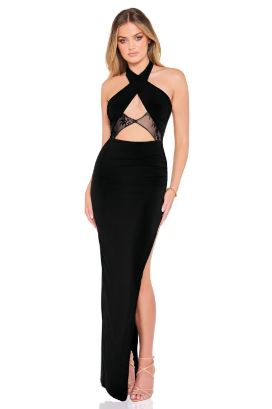 Lucia Cut Out Gown sold by Nookie