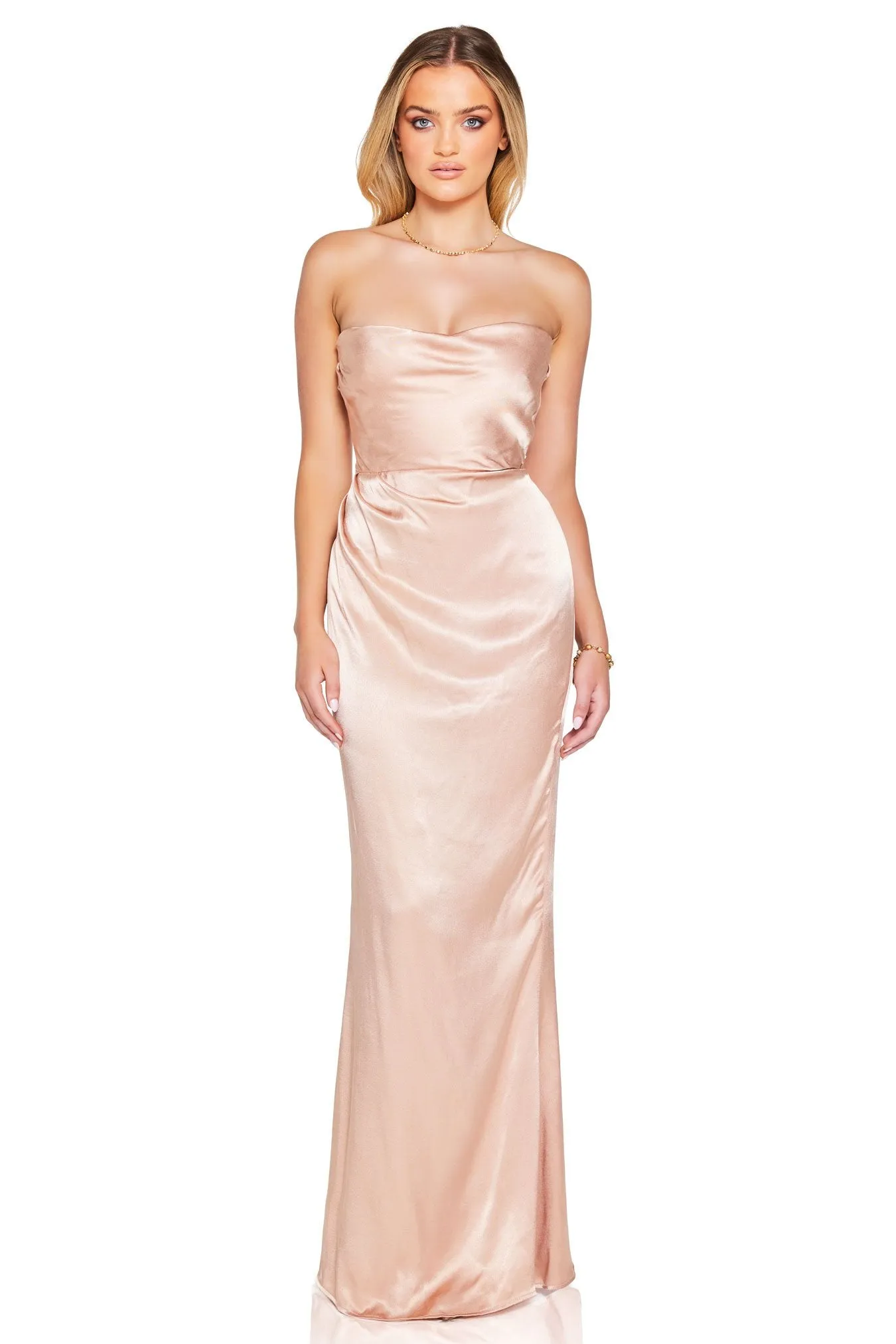 Emelie Strapless Gown sold by Nookie