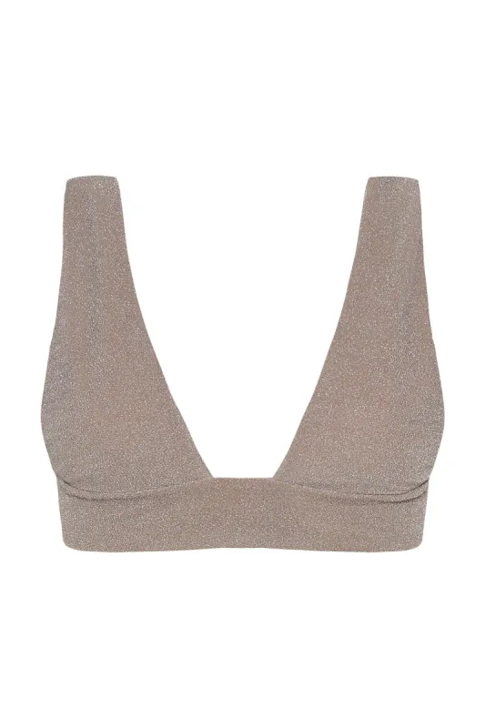 LOLITA LUREX PLUNGE TOP sold by Nookie