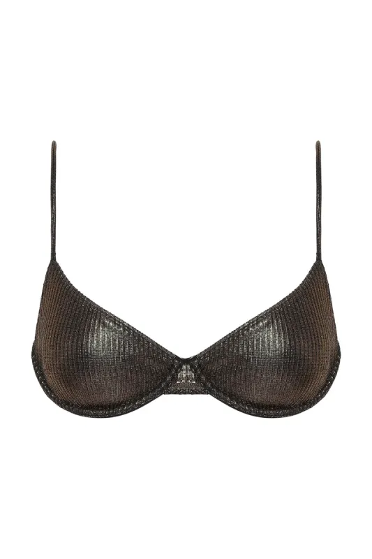 RHIANNON RIB DEMI CUP BRA sold by Nookie