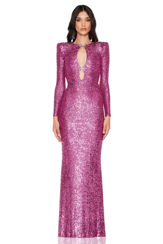 Rosalia LS Gown sold by Nookie