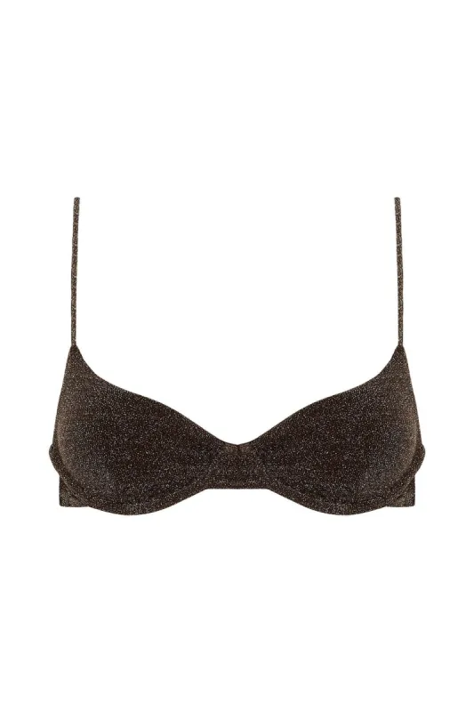 LOLITA LUREX DEMI CUP BRA sold by Nookie