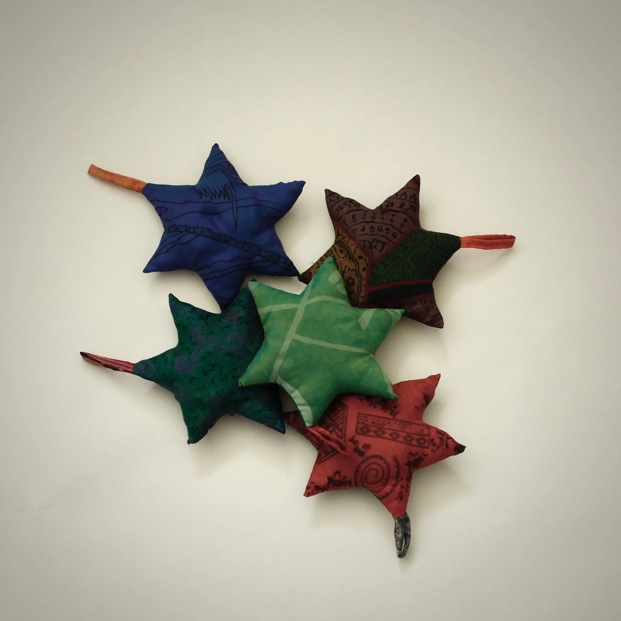 SUSTAIN vintage silk star, small sold by Nordstjerne product image thumbnail 3