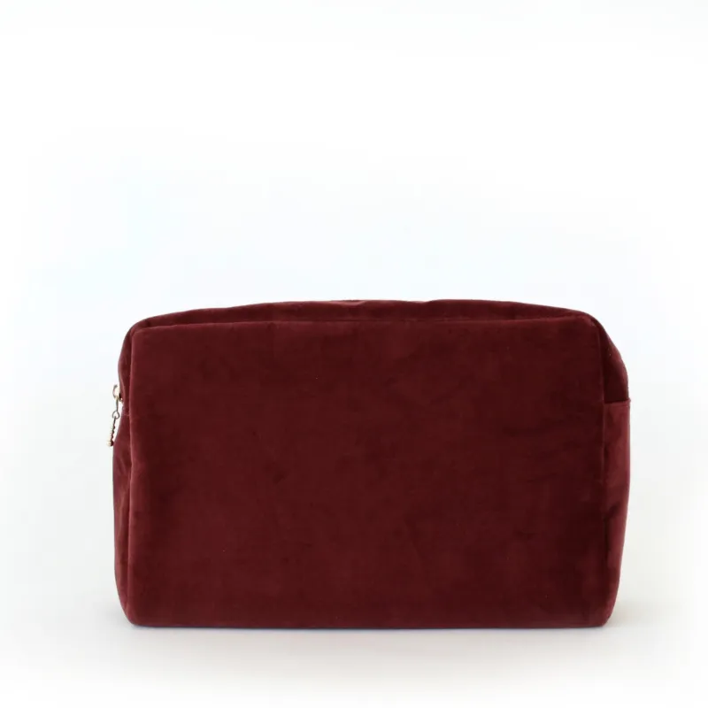 velvet large pouch, rust sold by Nordstjerne