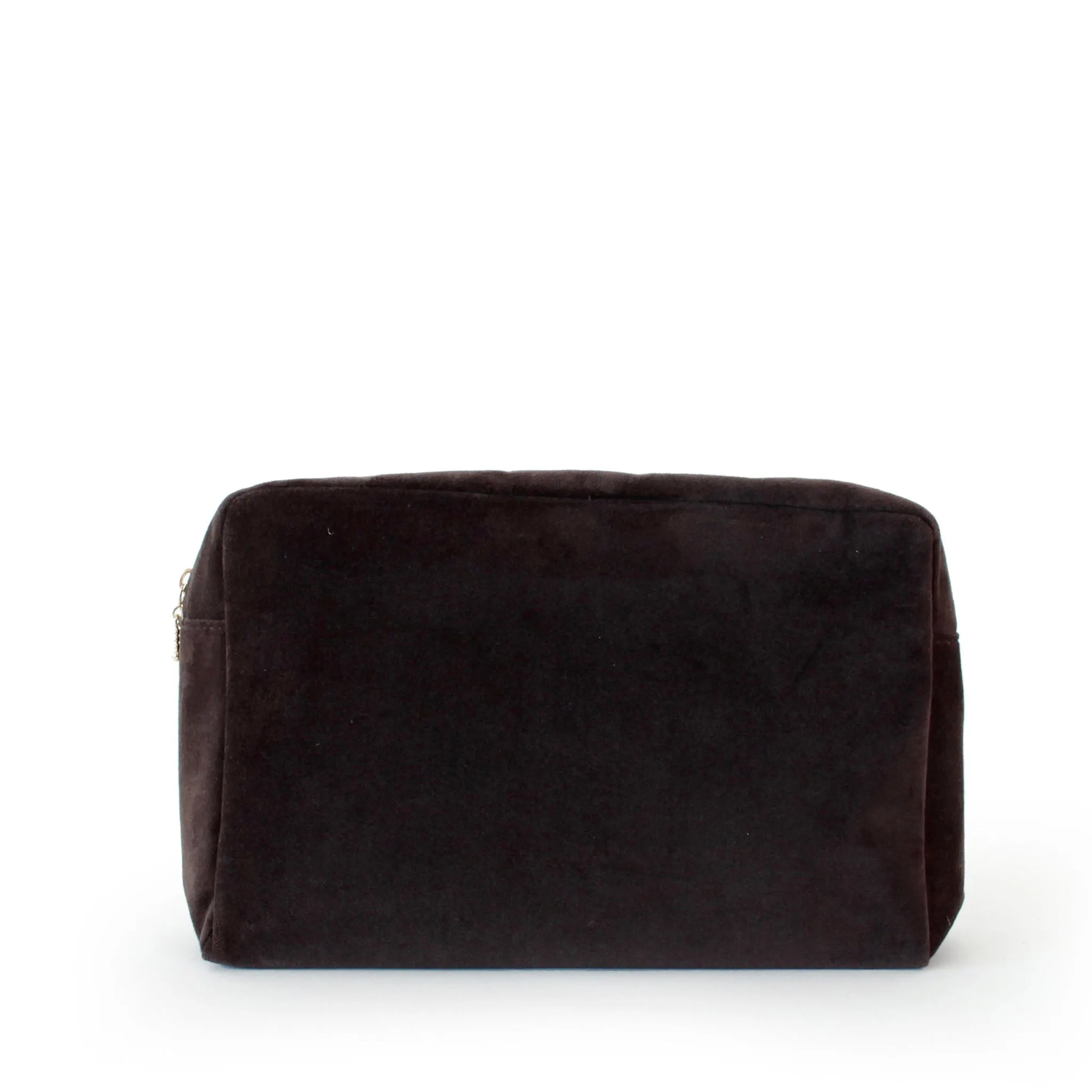 velvet large pouch, chocolate sold by Nordstjerne