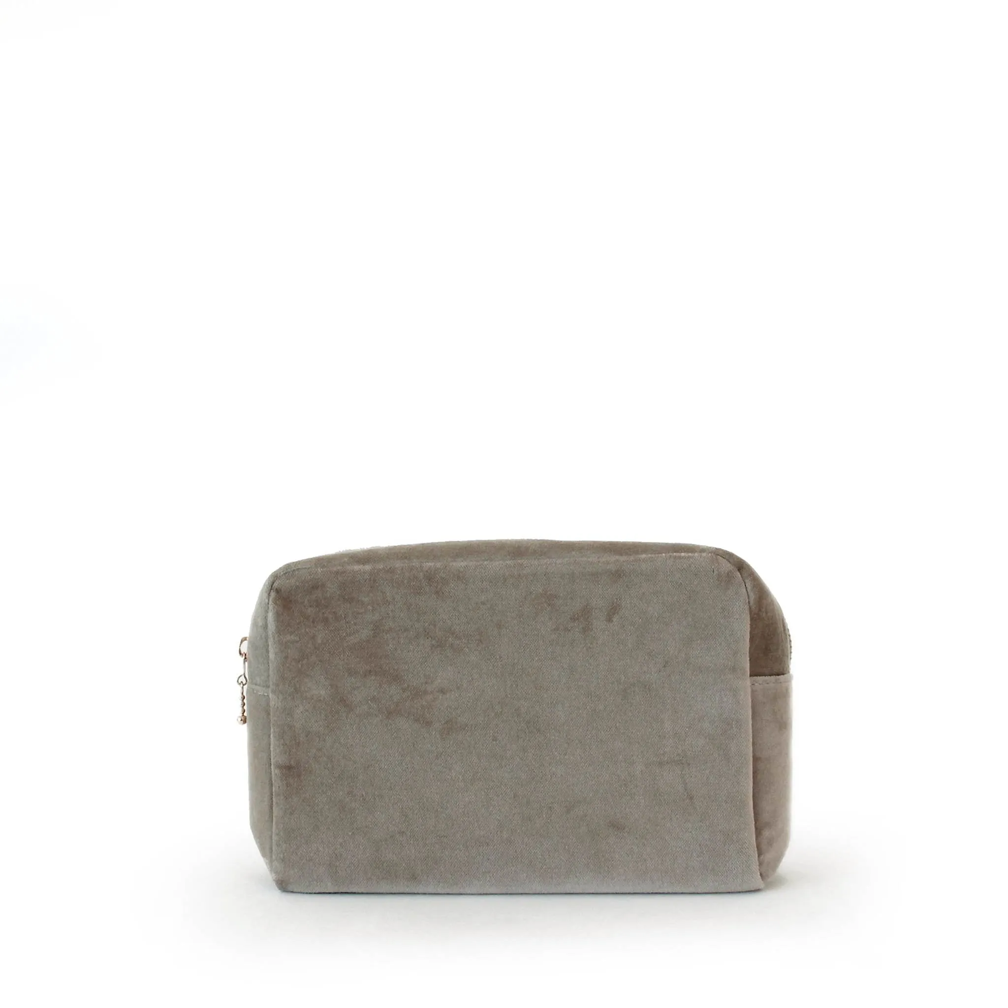 velvet small pouch, nude grey sold by Nordstjerne