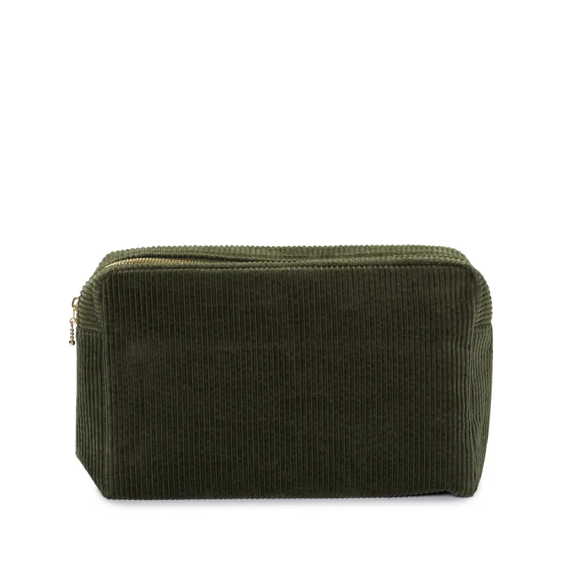corduroy large pouch, green tea sold by Nordstjerne