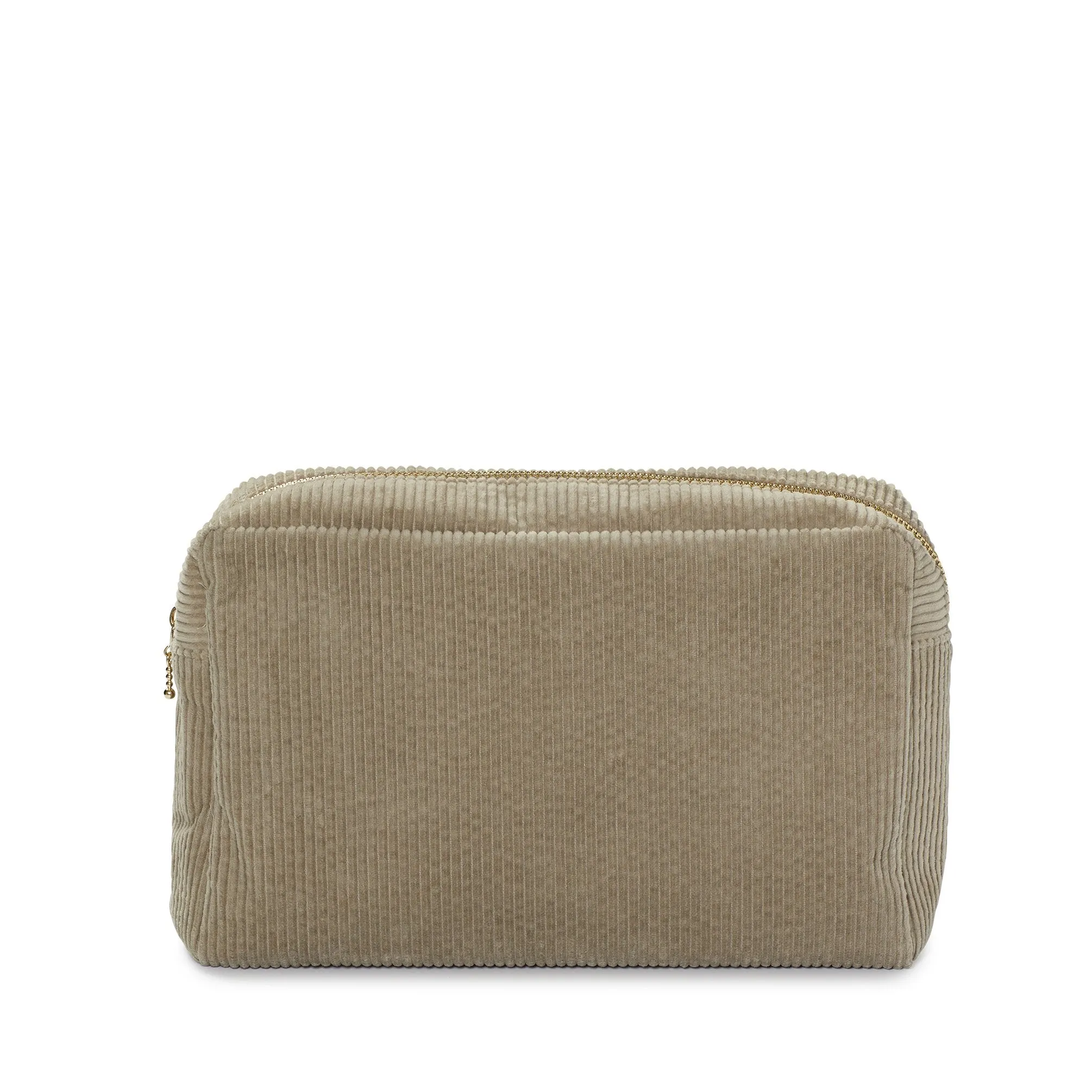 corduroy large pouch, nude grey sold by Nordstjerne